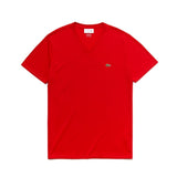 Men LACOSTE V-neck Pima Cotton Jersey T-shirt