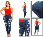 Women CYCLON Push Up Ripped Jean