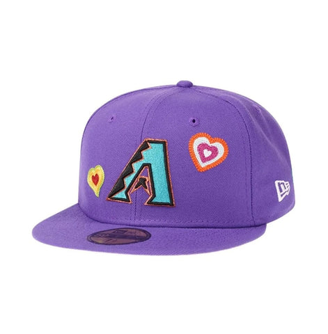 NEW ERA Arizona Diamondbacks Chain Stitches Heart 5950 fitted