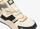 Men's LACOSTE Run Breaker Leather Color-Pop Outdoor Shoes