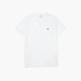Men LACOSTE V-neck Pima Cotton Jersey T-shirt