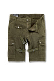 Men JORDAN CRAIG Cairo Cargo Shorts Army Green