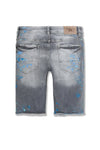 Big & Tall JORDAN CRAIG Vengeance Denim Shorts Blue Wave