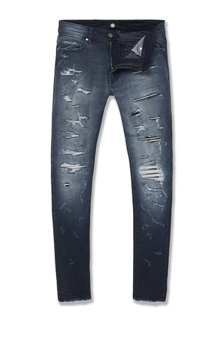 Men JORDAN CRAIG Elmhurst Denim Jeans Midnight Blue