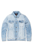 Men JORDAN CRAIG Bayside Denim Trucker Jacket Sky Blue