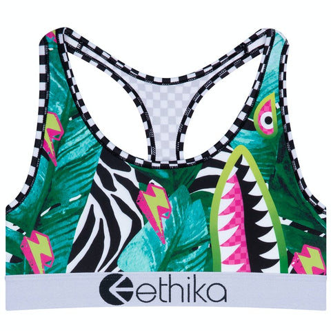 Women ETHIKA Bomber Punk Sport Bra