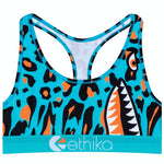 Women ETHIKA BMR Leopard Drip Sports Bra