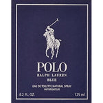 Men Ralph Lauren Polo Blue Eau de Toilette Spray, 4.2 oz