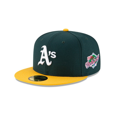 NEW ERA Oakland Athletics 5950 WS 1989 Side Patch Fitted Hat