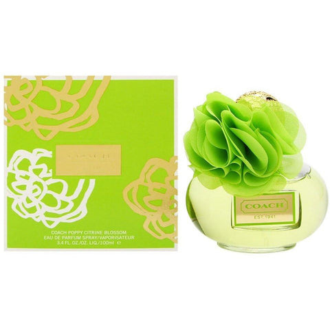 Women COACH Poppy Citrine Blossom Eau De Perfum 3.3 FL. OZ