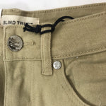 Men BLIND TRUST Washed Denim Shorts