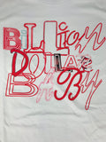 Men BILLION DOLLAR BABY Neon T-shirt