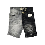 FWRD Little Kids Chaos Cut & Sew Denim Short