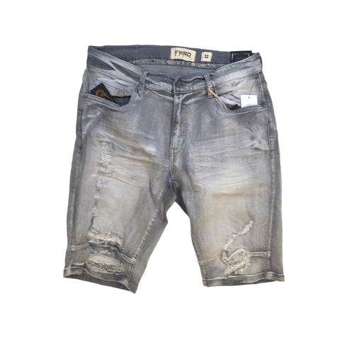 Men FWRD DENIM & CO. Washed Up Denim Shorts