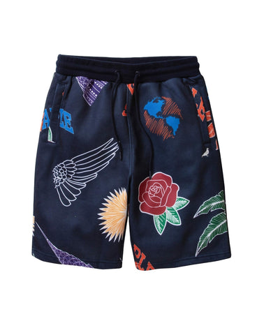 Men STAPLE PIGEON Greenwich Printed Sweatshort