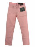 MEN ROYAL BLUE TWILL COLOR SKINNY PANTS Pink