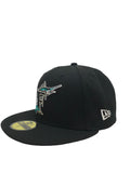 NEW ERA Florida Marlins Metallic Logo Side Patch 59fifty fitted