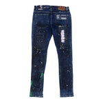 Men R3BEL Fashion Washed Denim Jeans