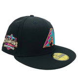 NEW ERA MLB Arizona Diamondbacks Metallic Logo Side Patch 59fifty fitted