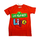 Little Kids FWRD Denim & CO. Live Your Best Life T-Shirt