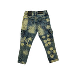 Kids FWRD DENIM & CO. Little Kids Buckle Up Grunge Denim Jeans