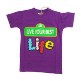 Little Kids FWRD Denim & CO. Live Your Best Life T-Shirt