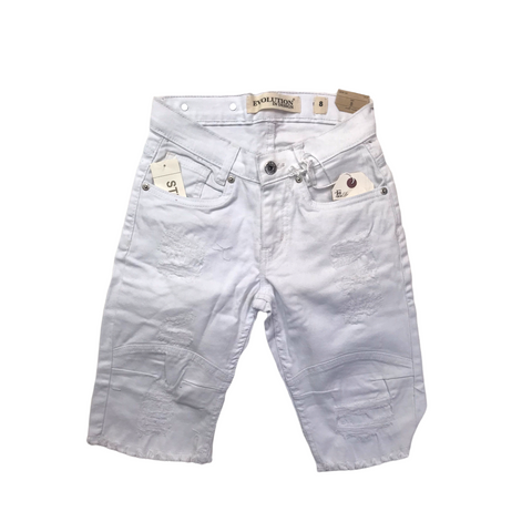 Kid's EVOLUTION IN DESIGN Ripped Down Twill Short