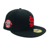 NEW ERA MLB St. Louis Cardinals Metallic Logo Side Patch 59fifty fitted