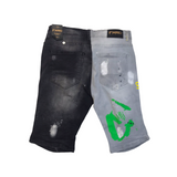 Men's FWRD DENIM & Co. Split Superstar Graffiti Short