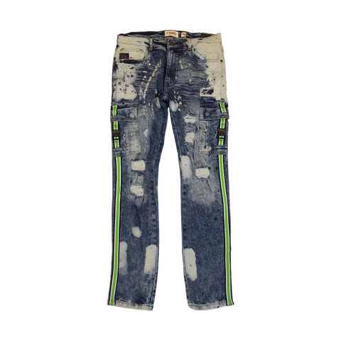 Men FWRD Denim & Co. Buckle Up Grudge Denim Jean