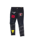 Men KLEEP Premium With 2 Tone Love Yourself Denim Pants