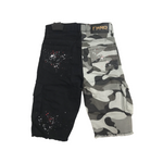 Kid's FWRD Denim Spliced Camo Short