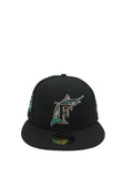 NEW ERA Florida Marlins Metallic Logo Side Patch 59fifty fitted