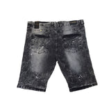 Big & Tall FWRD DENIM & CO. Broken Down Biker Shorts