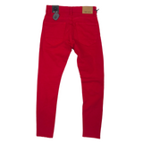 Men JORDAN CRAIG Ross Fit Clean Jeans Red