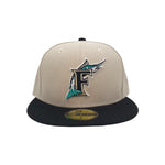 NEW ERA Florida Marlins 2 Tone 59Fifty Fitted Hat