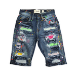 Kid's FWRD Denim Roughed Up Short