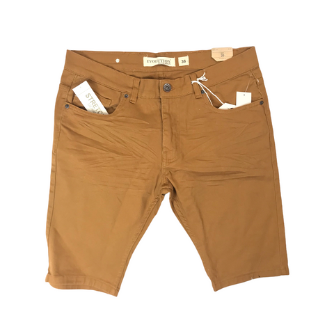 Men EVOLUTION Simple Prime Denim Shorts