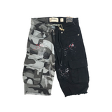 Kid's FWRD Denim Spliced Camo Short