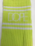 DOPE Men Stripped Logo Socks
