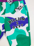 Men BILLION DOLLAR BABY Grape Camo Aop Jogger