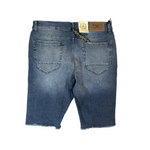 Men JORDAN CRAIG Color Ribbing Shorts Aged Wash