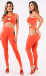 Women K TOO $ Trim Cutout Detailet Set